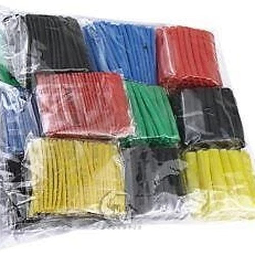 Heat Shrink Tube Kit 530pcs., 8 Specifications, 5 colors.