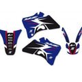 Yamaha YZ125/250 1996-2001 Dream 4 Decal Kit, Blackbird