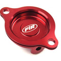 Oil Filter Cover Red Alloy Honda CRF250R 2010-2017