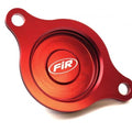 Oil Filter Cover Red Alloy Honda CRF450R 2009-2016