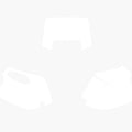 White Background KTM EXC-F 250/350/450 1993-1999