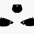 Black Backgrounds Yamaha YZ125/250 1996-1999