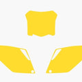 Yellow Background Honda CRF250R 2008-2009