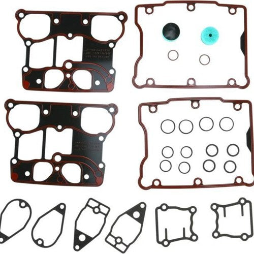 James Rocker Cover Gasket Kit Rcm #JGI-17033-99 Harley Davidson