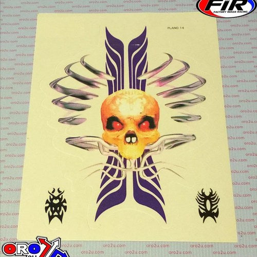 Tribal Sticker Sheet Size A4