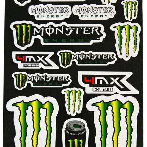Monster Sticker Sheet 30x45cm