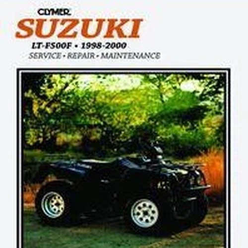 Clymer Manual Suzuki LTF500F 1998-2000