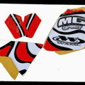 Yamaha PW50 1990-2024, RED/WE/BK, Decal Kit