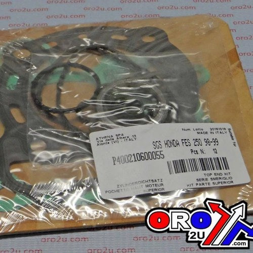 Athena Top End Gasket Set Piaggio X9 250 2000-2001, Honda FES250 1998-1999