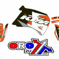 KTM GS/SX 125 1993-1997, DREAM-3 Decal Kit