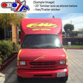 Fmf 23" Oval Sticker X10