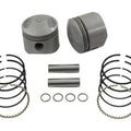 Replica 80 inch Overhead Valve Piston Set.010 Oversize for Harley-Davidson