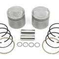 1000cc Piston Set.010 Oversize for Harley-Davidson