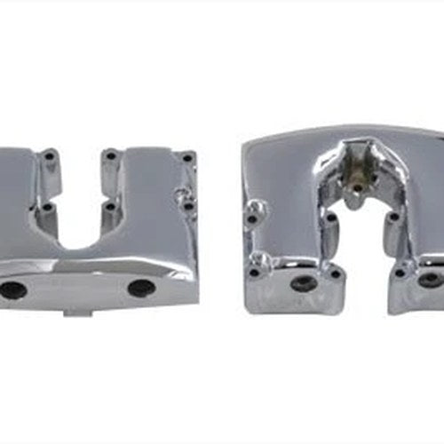 Shovelhead Rocker Box Cover Set Chrome for Harley-Davidson