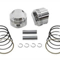 1340cc Domed Piston Set.020 Oversize for Harley-Davidson