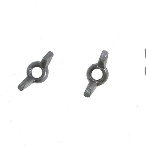Parkerized 6 Volt Battery Rod Wing Nuts for Harley-Davidson