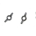 Parkerized 6 Volt Battery Rod Wing Nuts for Harley-Davidson