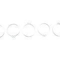 Front Wheel Hubcap Snap Ring for Harley-Davidson