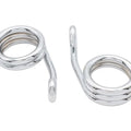 Chrome 2 inch Seat Spring Set for Harley-Davidson