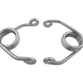 Chrome 4 inch Hair Pin Seat Spring Set for Harley-Davidson