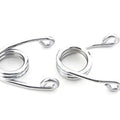Chrome 3 inch Hair Seat Spring Set for Harley-Davidson