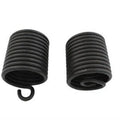 Black Auxiliary Seat Spring Set for Harley-Davidson