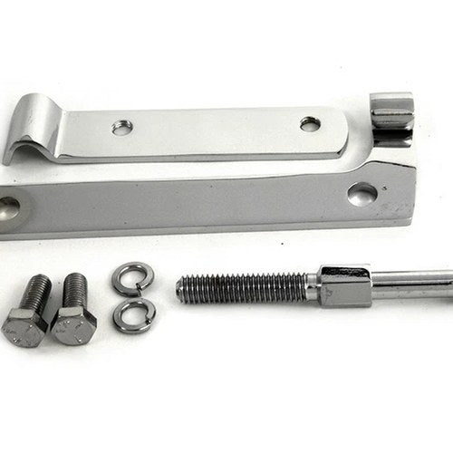 Transmission Mount Adjuster Kit Chrome for Harley-Davidson