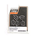 Chrome Rear Axle Spring Clips for Harley-Davidson