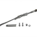 Shifter Rod Kit Flame Style Chrome for Harley-Davidson