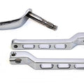 Billet Style Heel Toe Shifter Lever Kit Chrome for Harley-Davidson
