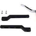 Billet Style Heel Toe Shifter Lever Kit Black for Harley-Davidson