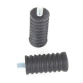 Rubber Shifter Footpeg Set Black for Harley-Davidson