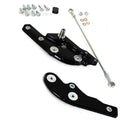 Black Extended Reach Forward Control Kit for Harley-Davidson