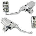 Chrome Handlebar Control Kit with Hydraulic Clutch for Harley-Davidson