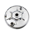 Rear Mechanical Brake Backing Plate Kit Chrome for Harley-Davidson