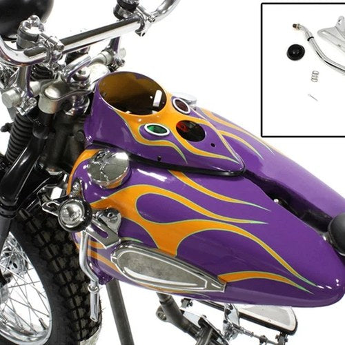 Chrome 1936 Style Hand Shift Lever Set for Harley-Davidson