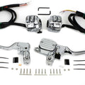 Chrome Handlebar Control Kit for Harley-Davidson