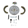 Rear Brake Backing Plate Kit Polished for Harley-Davidson