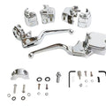 Chrome Handlebar Control Kit for Harley-Davidson