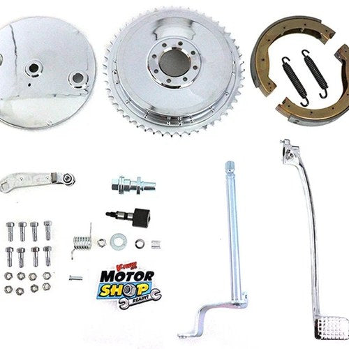 Rear Brake Kit Chrome for Harley-Davidson