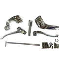 Chrome 3 inch Extension Mid Control Kit without Footpegs for Harley-Davidson