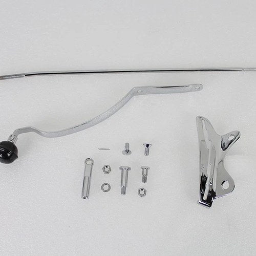 Left Side Tank Hand Shifter Lever Control Kit for Harley-Davidson