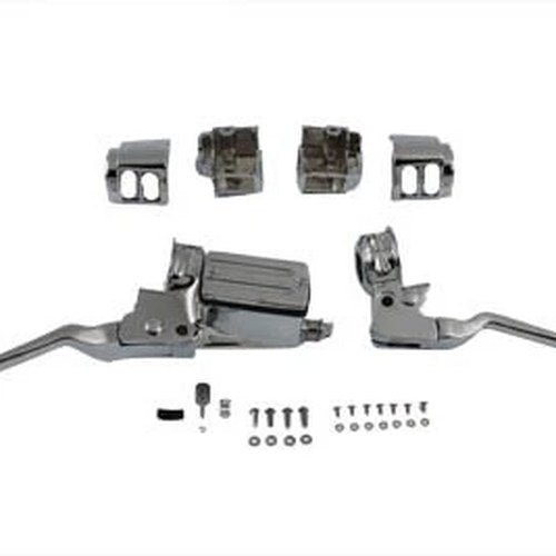 Chrome Handlebar Control Kit for Harley-Davidson