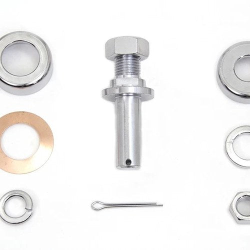 Mechanical Brake Pivot Kit Chrome for Harley-Davidson