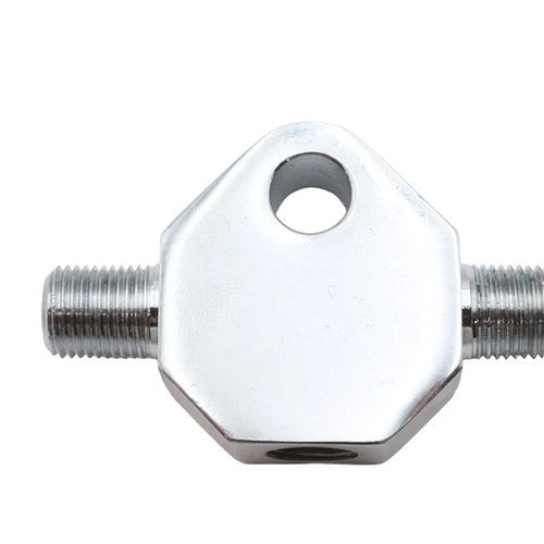 Chrome Brake Line Tee for Harley-Davidson