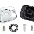 Front Master Cylinder Cover Smooth Chrome for Harley-Davidson