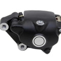 Black 2 Piston Front Left Brake Caliper for Harley-Davidson