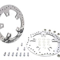 Duro 11.8 inch Front Brake Disc Set Polished for Harley-Davidson