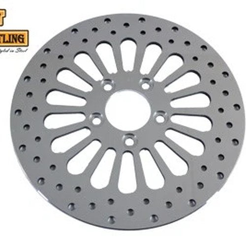 11-1/2 inch Wyatt Gatling Rear Brake Disc 18 Spoke Style for Harley-Davidson