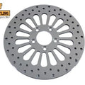 11-1/2 inch Wyatt Gatling Rear Brake Disc 18 Spoke Style for Harley-Davidson